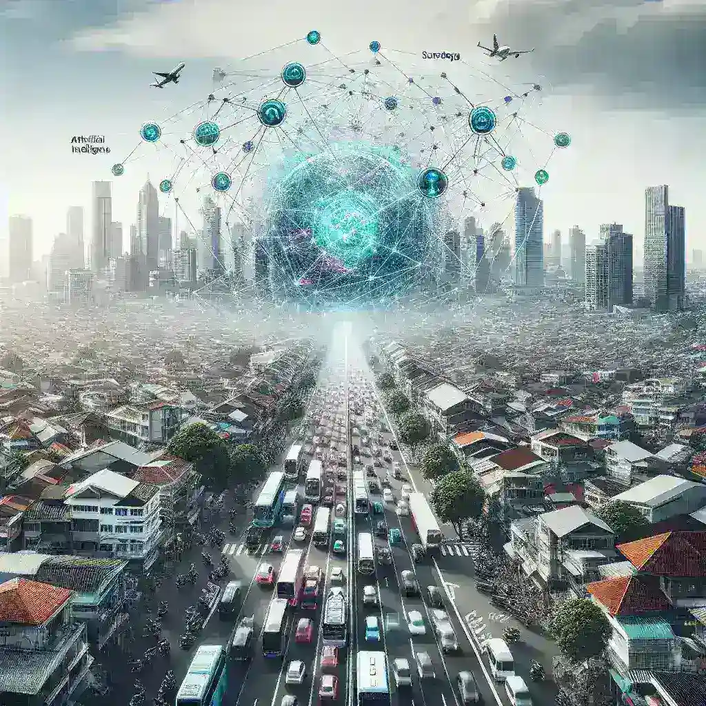Surabaya Jadi Kota Percontohan Penerapan Sensor AI untuk Transportasi Cerdas